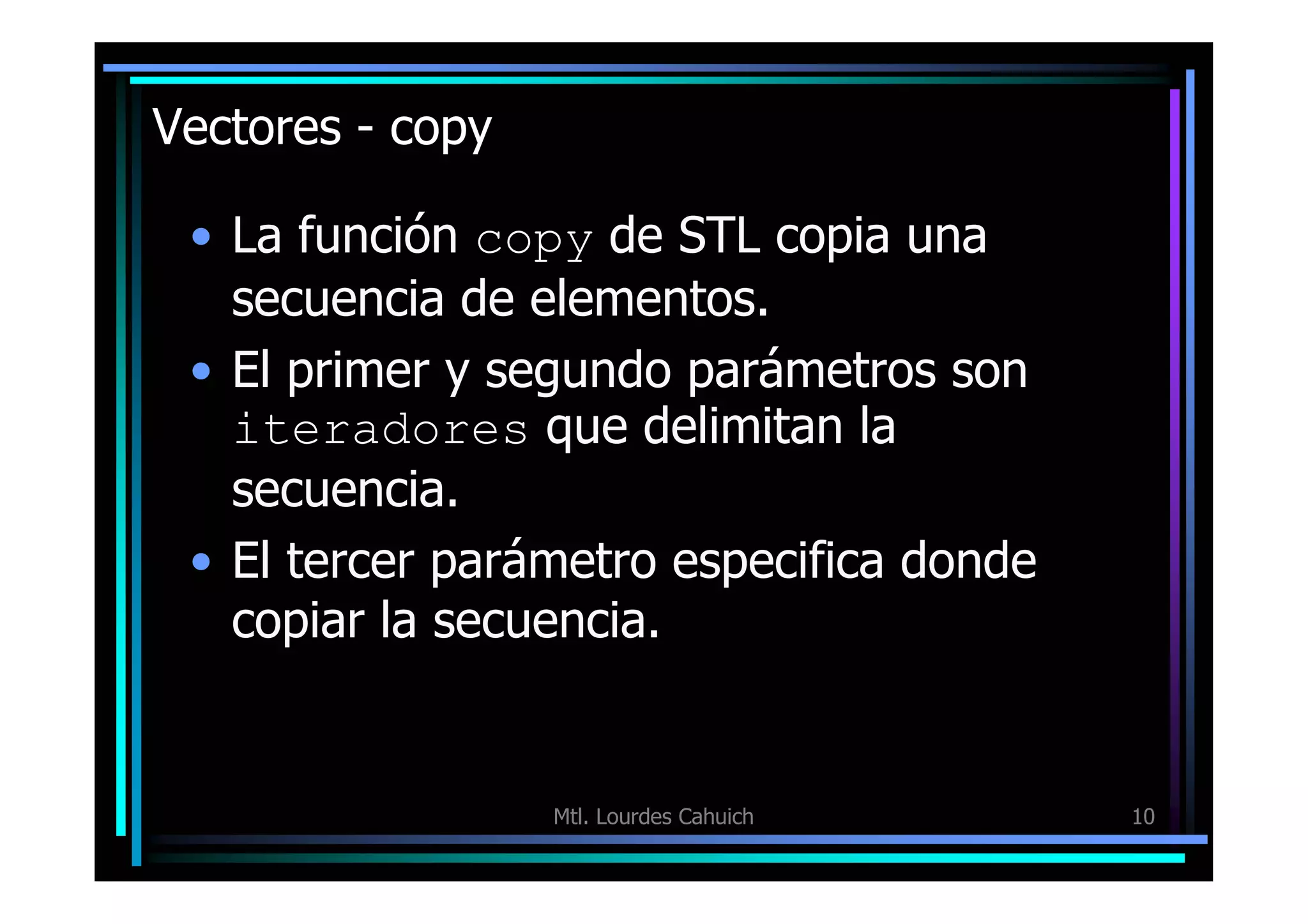 7 Stl Y Los Contenedores Basicos 2 Parte