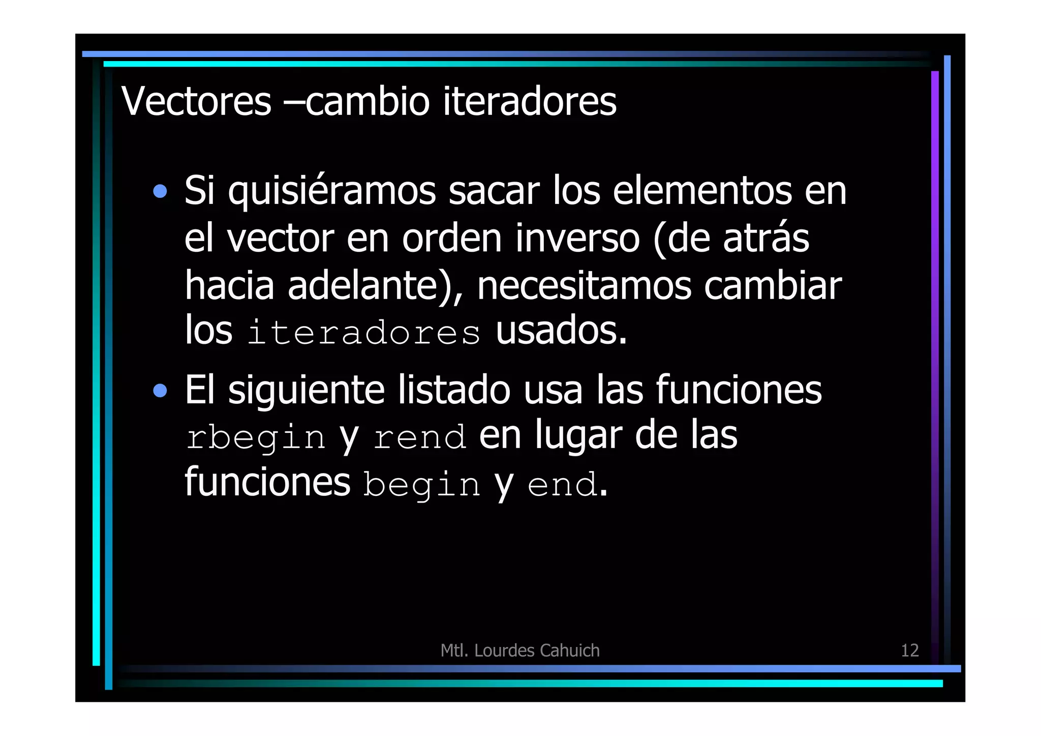 7 Stl Y Los Contenedores Basicos 2 Parte