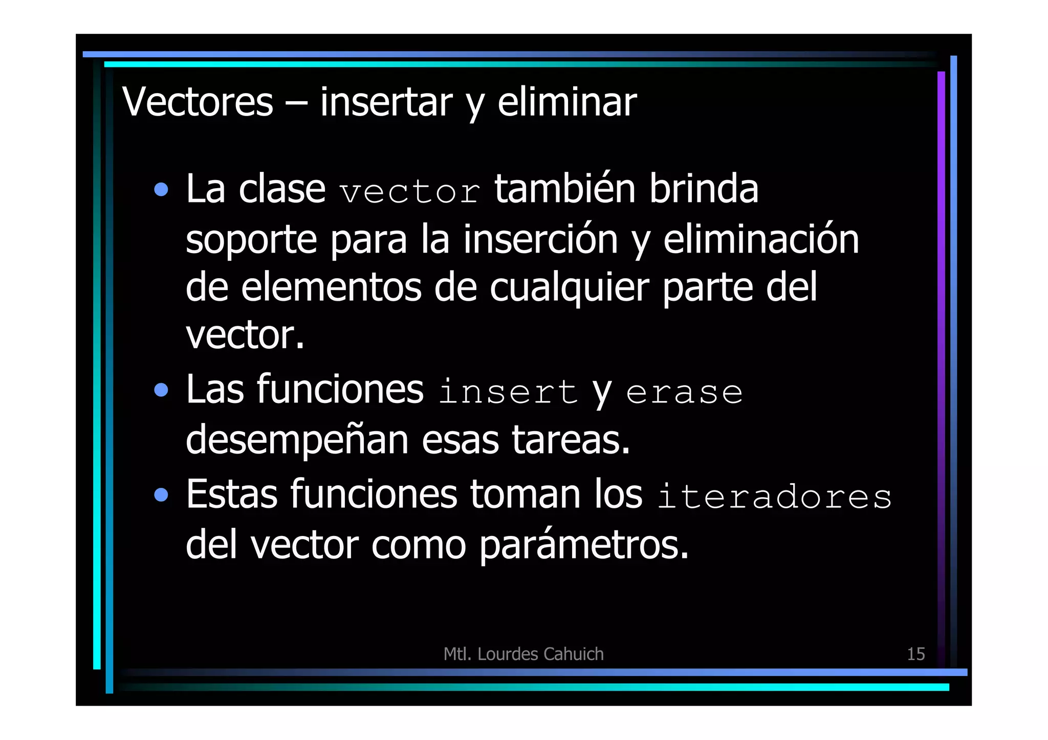 7 Stl Y Los Contenedores Basicos 2 Parte