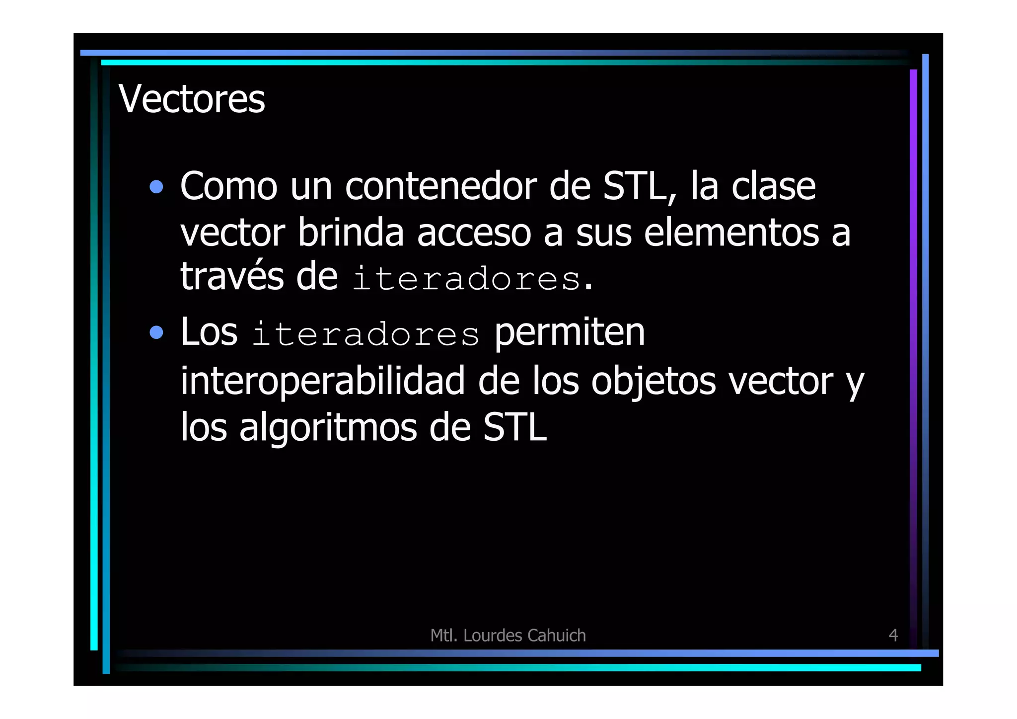 7 Stl Y Los Contenedores Basicos 2 Parte
