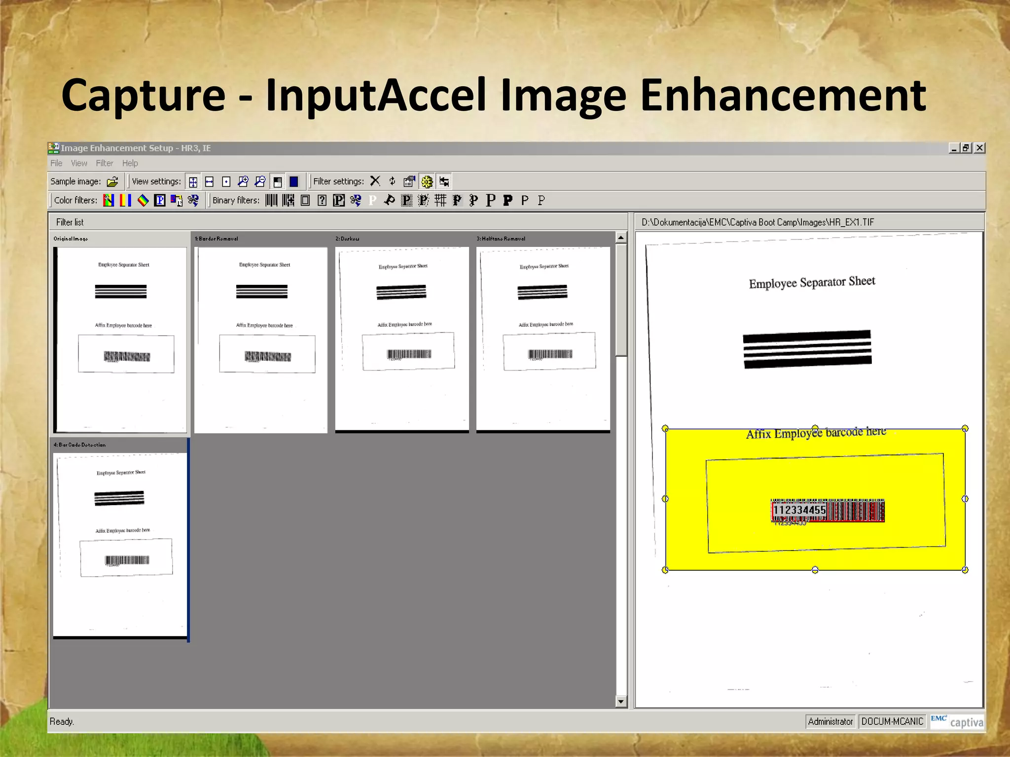 EMC Documentum & Captiva