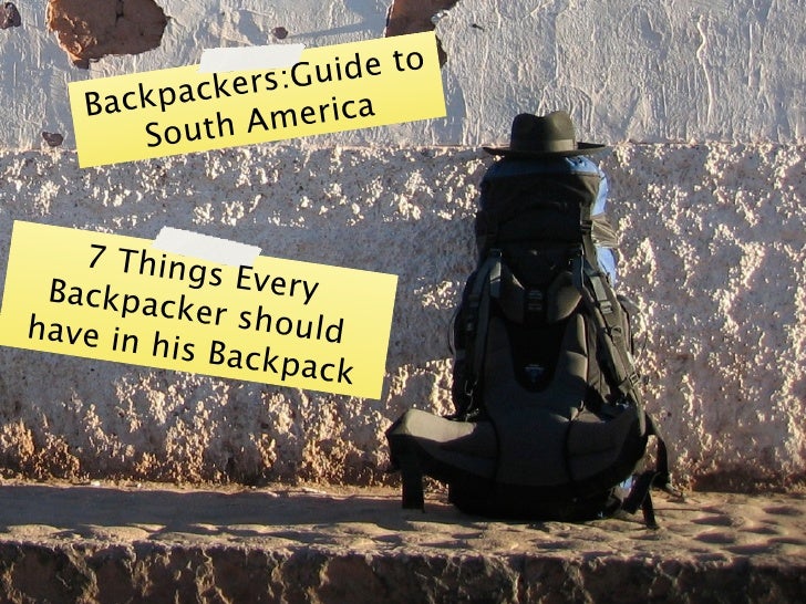 things to take for anything but a backpack day