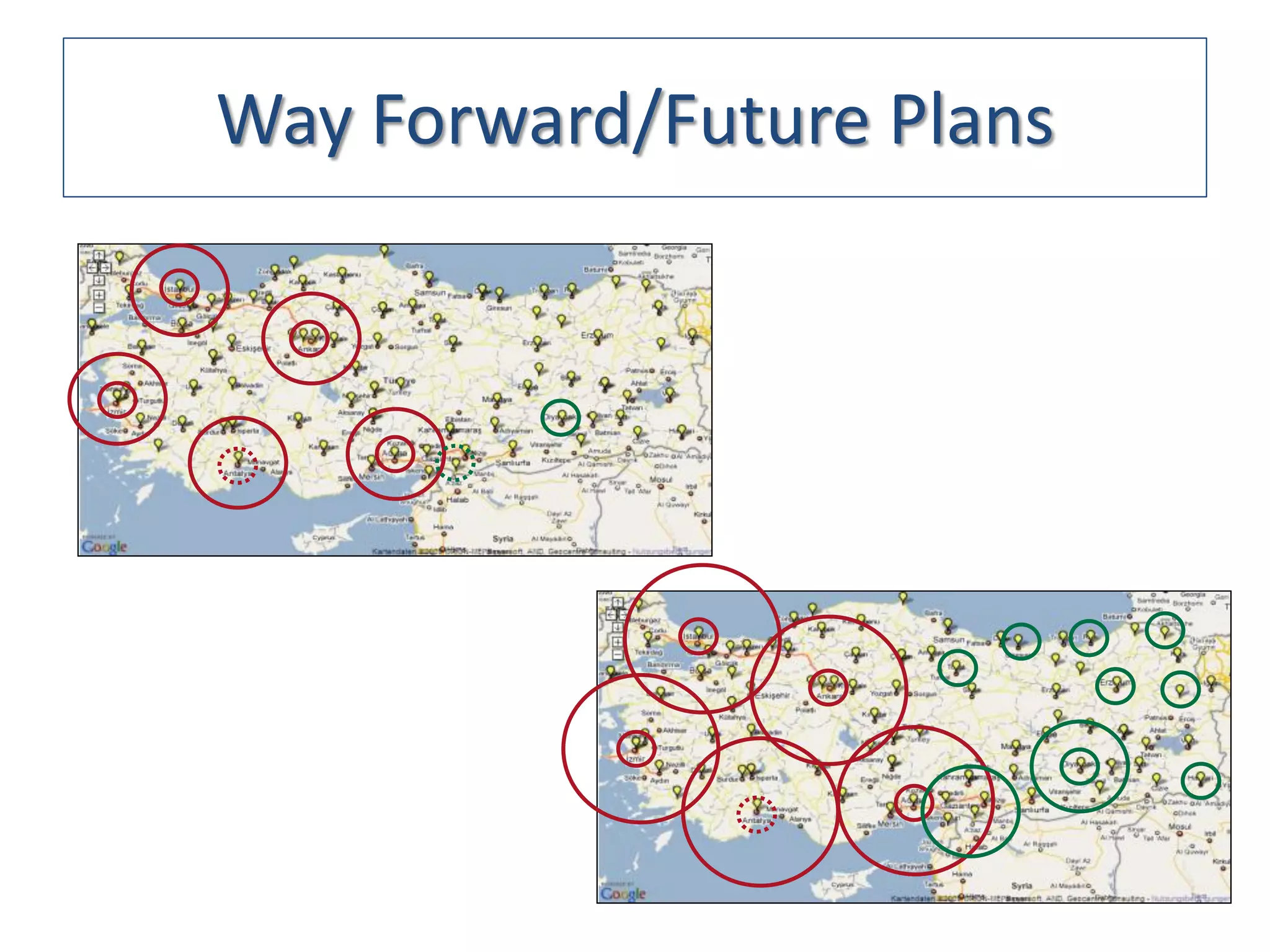 Way Forward/Future Plans
 