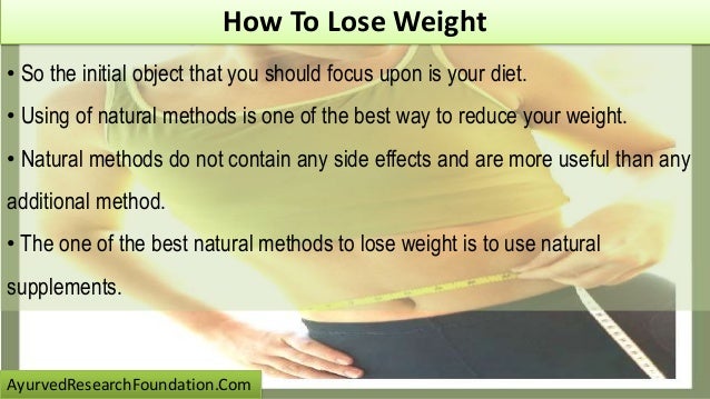 how to lose weight naturally with vitamins