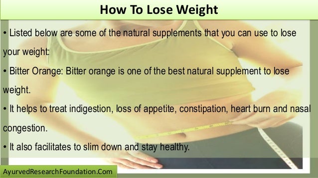 how to lose weight naturally with vitamins