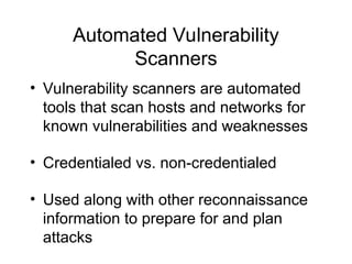 Comprehensive Guide to Vulnerability Scanning and Security Tools in ...
