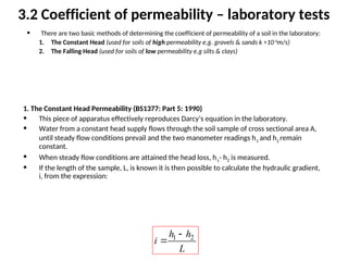 7 - Water in Soil mechanics geotechnical engineering | PPT