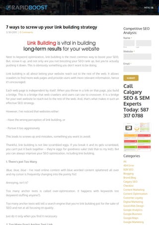 Link Building Importance in SEO PDF