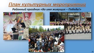 23
Районный праздник «Во имя живущих – Победа!»
 
