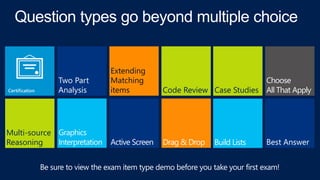 Choose
All That ApplyCase Studies
Best Answer
Code Review
Extending
Matching
items
Build ListsDrag & DropActive Screen
Choose
All That ApplyCase Studies
Best Answer
Code Review
Extending
Matching
items
Build ListsDrag & DropActive Screen
Graphics
Interpretation
Two Part
Analysis
Multi-source
Reasoning
exam item type demo
 