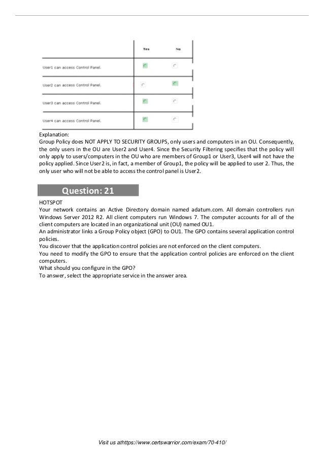 CFR-410 Testantworten
