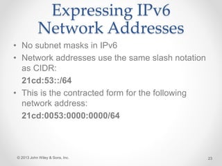 Configuring IPv4 and IPv6 Addressing to STEM | PPTX
