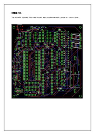 Microprocessor project | PDF