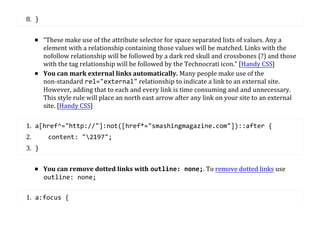 70 Expert Ideas For Better Css | PPT