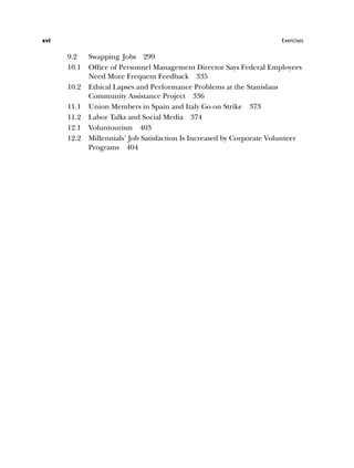 Human Resources Management for Public and Nonprofit Organizations: A | PDF