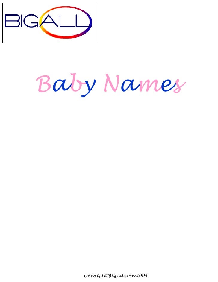 7000 baby names