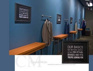 CM
BHCC Bus Wrap
Printed DTS with white ink on chalkboard and custom framed.
Casual Male
 