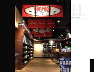 HHarpoon
Harpoon Brewery
Fabric banners for a retail setting.
 