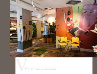 VVibramNewbury Street store. Phototex wall mural.
 