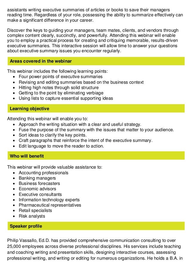 2 assistants writing executive summaries of articles or books