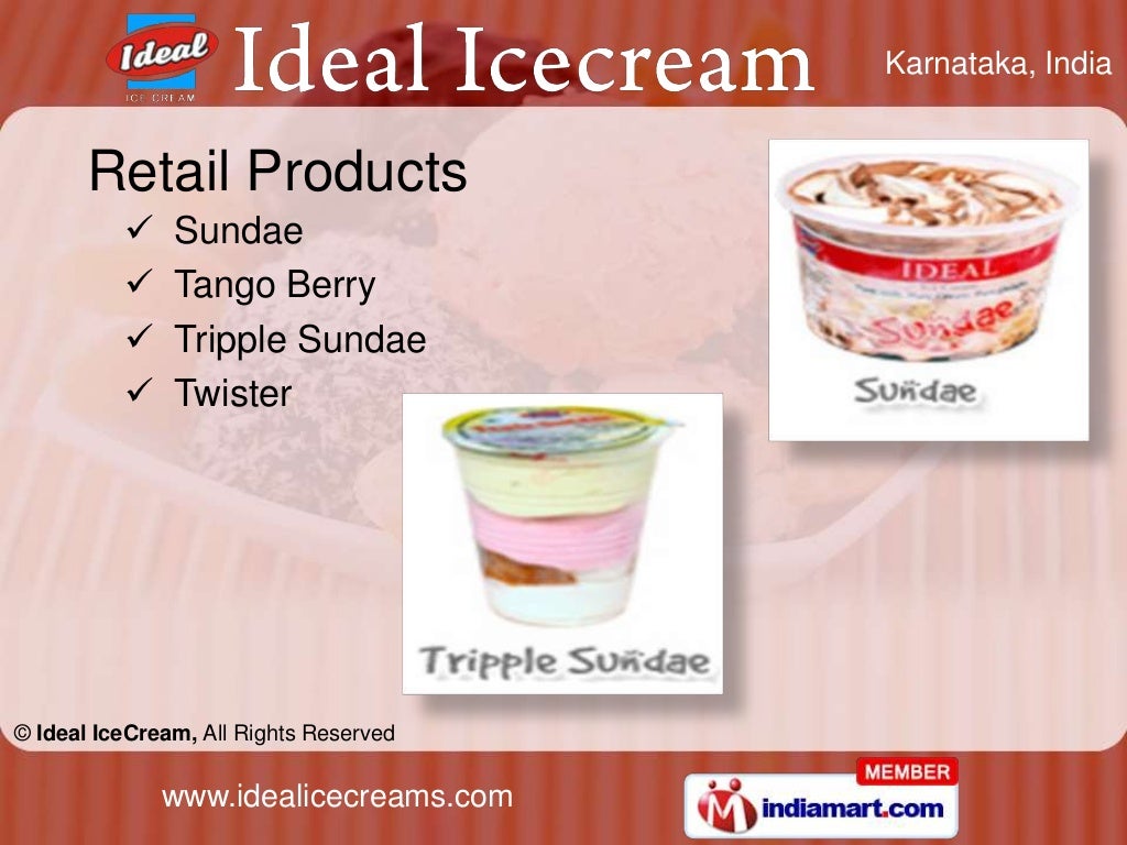 Ideal Icecream Bangalore India