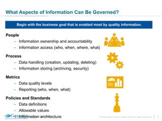 Information Governance: Reducing Costs and Increasing Customer ...