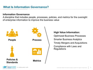Why Does Data Governance Matter?,[object Object],Wisdom,[object Object],Joining of Wholes,[object Object],[object Object]
