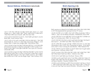 Chess Opening Trap: Benoni Defense: Benoni Gambit Accepted Trap