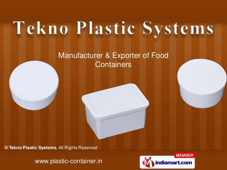 Tekno Plastic Systems Tamil Nadu India
