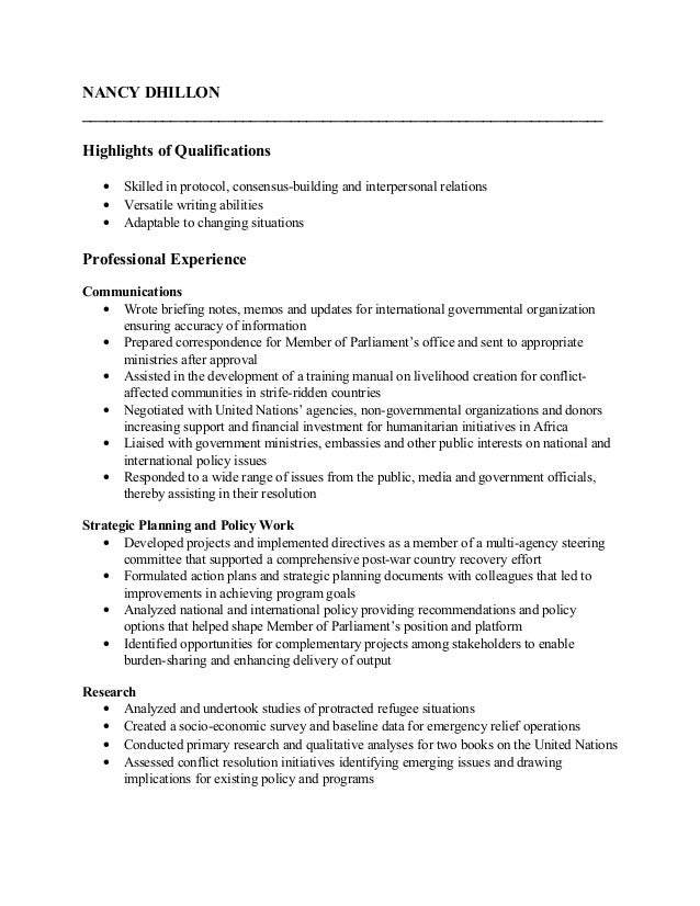 nd resume
