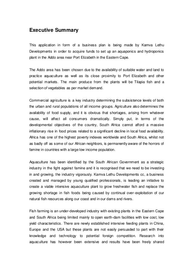executive summary how to executive summary