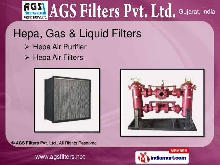 AGS Filters Pvt Ltd Gujarat India