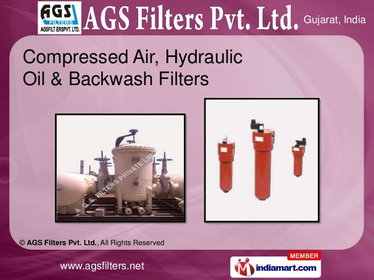 AGS Filters Pvt Ltd Gujarat India