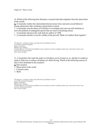 Comprehensive Guide to Behavioral Research Methods and Hypothesis ...