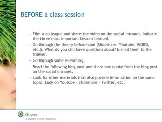 70 20 10 and blended learning - Beyond the hype