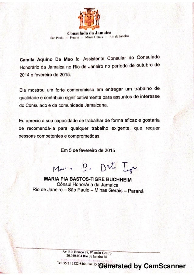 Carta de agradecimiento por servicios prestadosmodelo de 