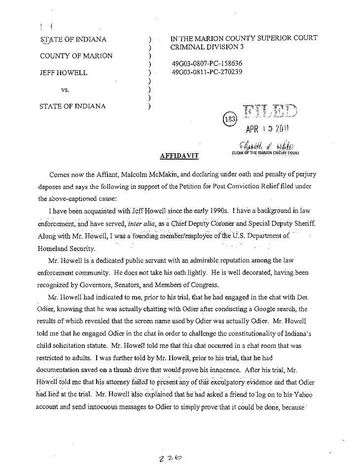 supplemental exhibit record in support of petition for post convictio tax court petition form