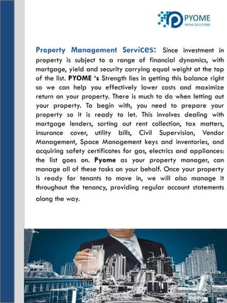 Pyome - Property Maintenance Profile | PDF
