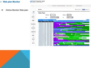  Web plan Monitor
 Online Monitor Web plan
 
