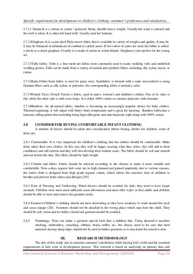 baby and children's clothing