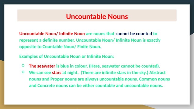 An Introduction to Noun as Part of speech function | PPT