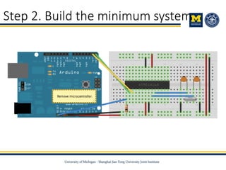 Step 2. Build the minimum system
 
