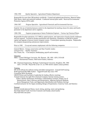 E Oberlin Resume | PDF