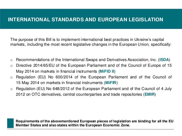 Regulation eu no 648 2012