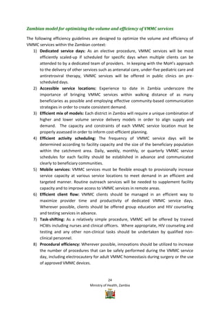 Vmmc Work Plan Example Zambia VMMC Operational plan | PDF