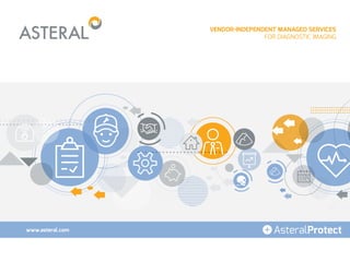 VENDOR-INDEPENDENT MANAGED SERVICES
FOR DIAGNOSTIC IMAGING
www.asteral.com AsteralProtect
 