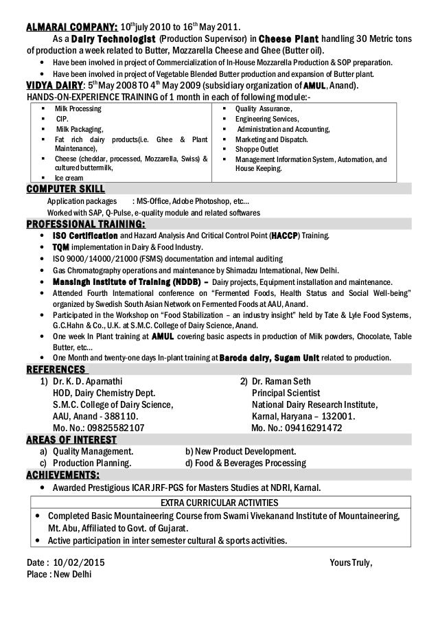 A Sandip Resume