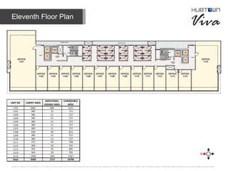 Hubtown Viva - 11th Floor plan