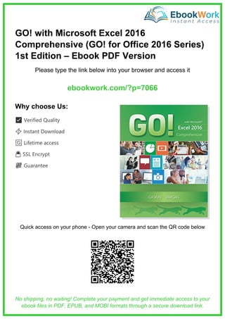 Comprehensive Guide to Microsoft Excel 2016 Features and Functions | PDF