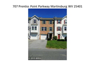707 Prentiss Point Parkway Martinsburg WV 25401
 